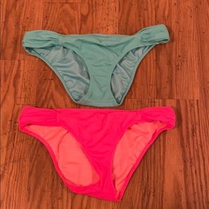 Victoria’s Secret | 2 PINK bikini bottoms